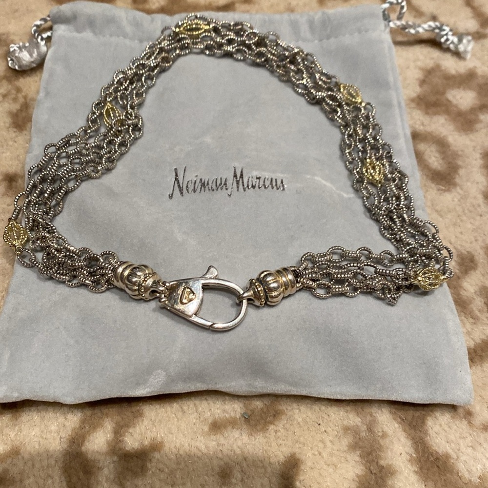 LAGOS Sterling Multi Strand Necklace